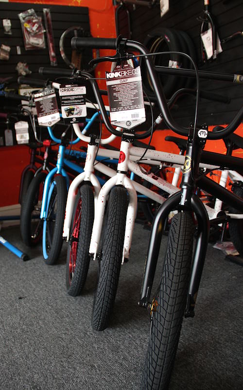 Synergy sells a collection of unique BMX bikes.