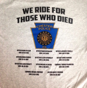 Police Unity Tour Shirt 2