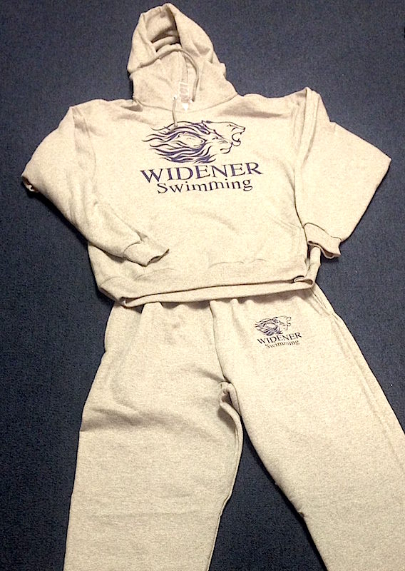 Synergy Print Design produced items for Widener Swimming.