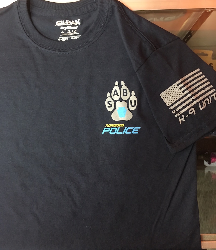 Custom police Shirts - Norwood Police