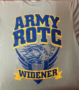 Widener ROTC Shirts