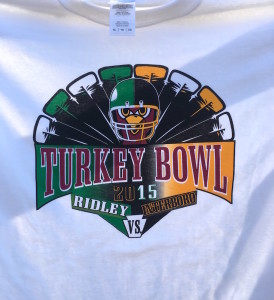 Custom Football Shirts - Ridley Interboro Turkey Bowl